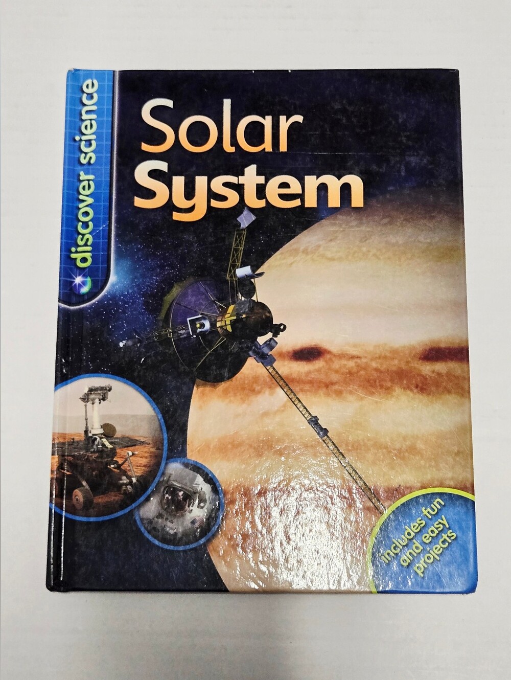 Discover Science Solar System Mike Goldsmith Kids Hardcover Activity Book